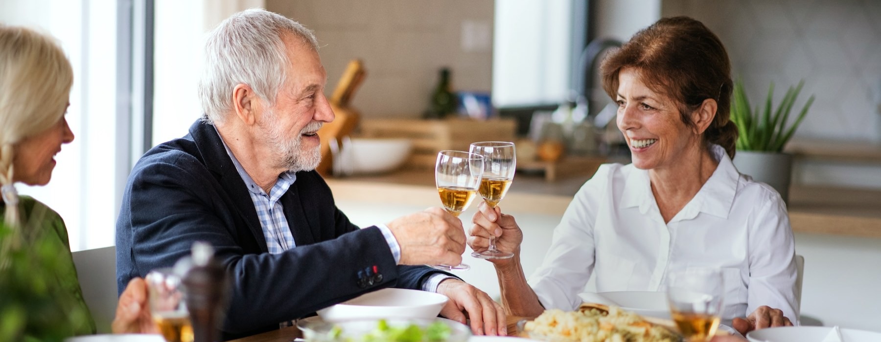 people eating at a table